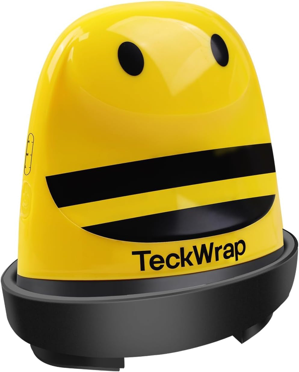 TECKWRAP Mini Heat Press Machine for HTV & Sublimation, Compact Heat Press for Vinyl on T-Shirts, Hats, Shoes, Bags, DIY Crafts – Small Heat Transfer Machine for Beginners (Yellow Bee)