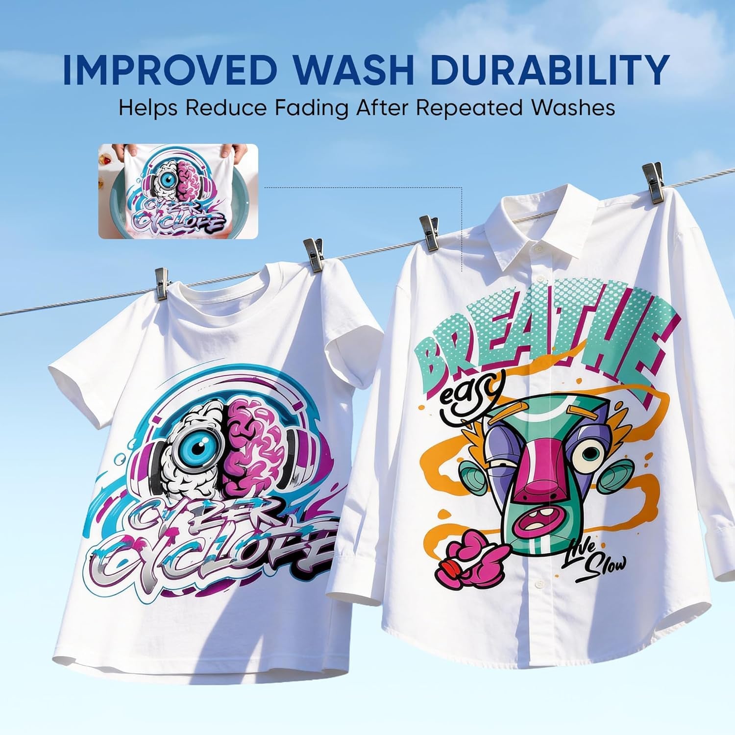Sublimation Spray for Cotton Shirts: Sublimation Coating Supplies for T-Shirts Canvas Polyester (6.76 Oz / 200 Ml)
