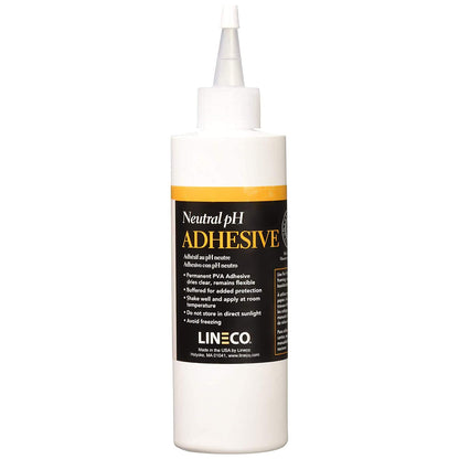 Neutral Ph Adhesive 8 Oz, Acid-Free, All-Purpose Glue, Dries Clear and Remains Flexible. Used for Bookbinding and Book Repair, Framing, Collages, Paper Art and Crafts
