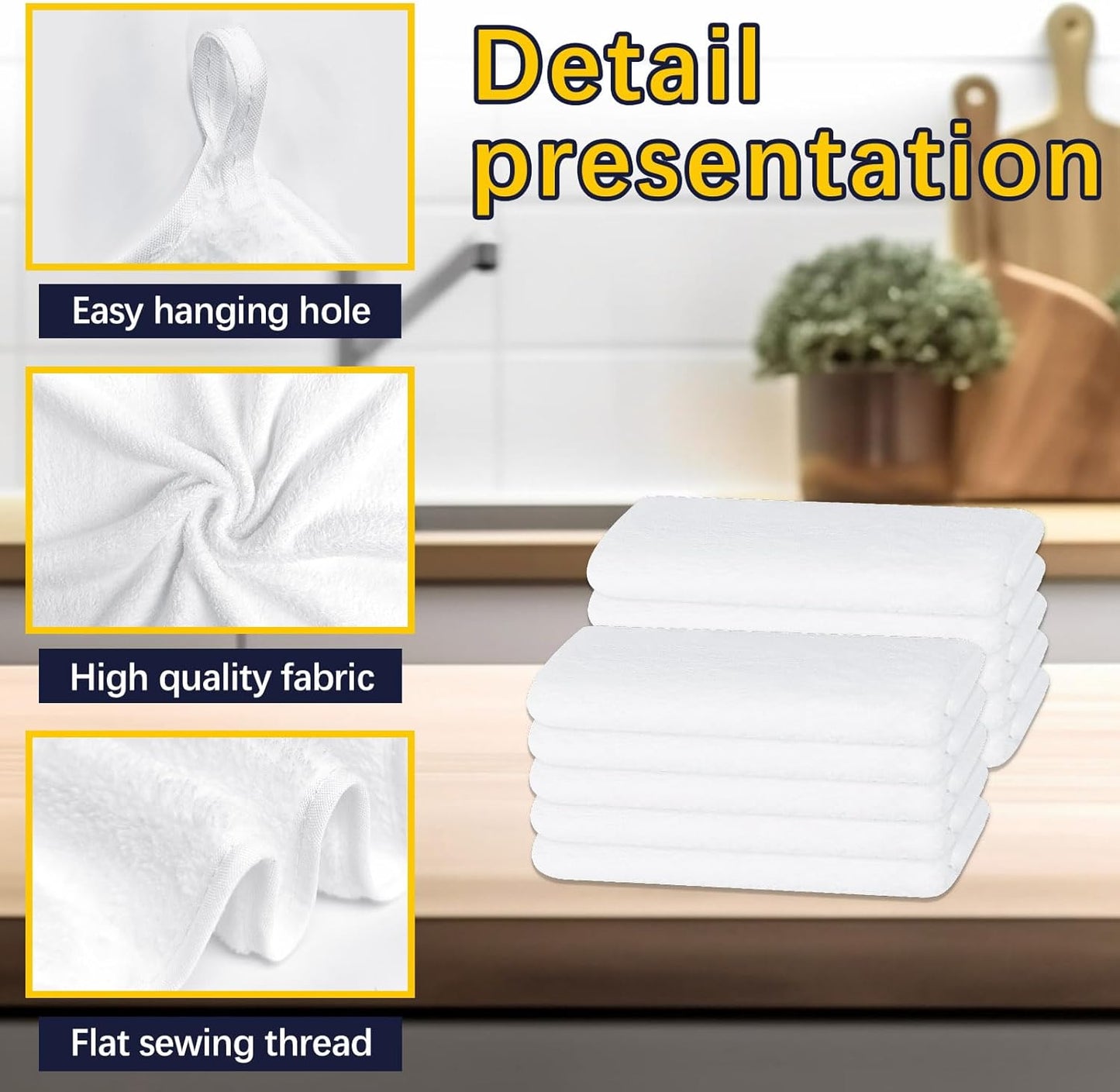 25 Pcs Sublimation Towels Blank,12 X 12 Inch Sublimation Hand Towels,Diy Microfiber Sublimation Kitchen Towel Dish Towels,Sublimation Tea Towel Blanks