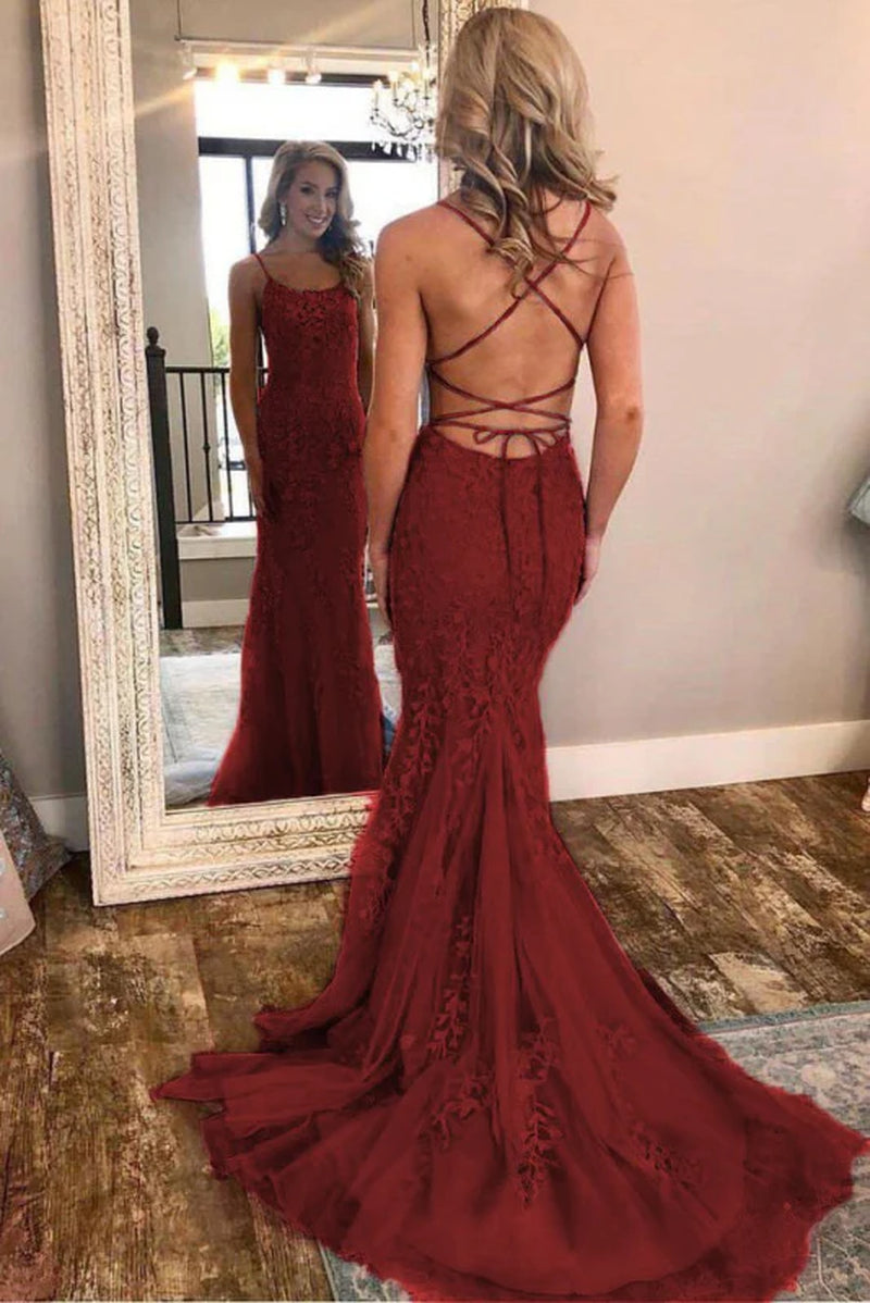 Baby Blue Mermaid Prom Dresses | Stock in USA