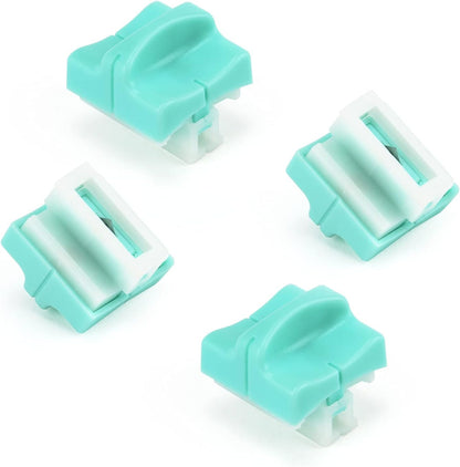 Paper Trimmer Replacement Blades: Automatic Security Safeguard Paper Cutter Blade Refills Mint Green (4 Pack)…