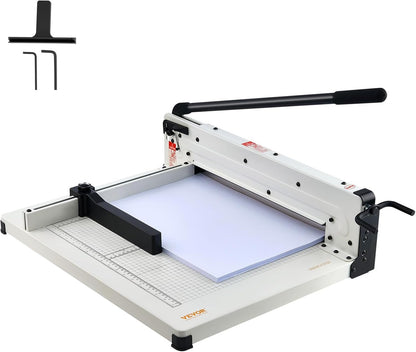 Industrial Paper Cutter A3 Heavy Duty Paper Cutter 17 Inch Paper Cutter Heavy Duty 500 Sheets Paper with Clear Cutting Guide for Offices, Schools, Businesses and Printing Shops