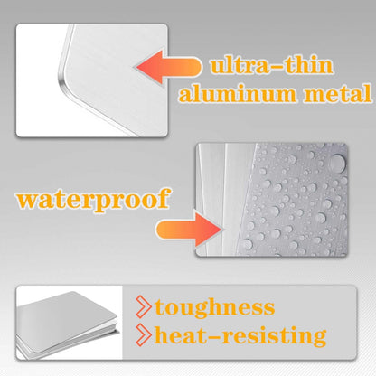 50 Pcs Sublimation Business Cards Blanks,Can Transfer Any Picture and Text in the Computer on Them.86 X 54 Mm(0.24Mm Thickness)