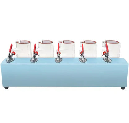 Baiyin 5 in 1 110Z Mug Cup Sublimation Press Heat Transfer Printing Machine