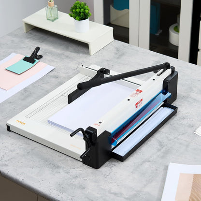 Industrial Paper Cutter A3 Heavy Duty Paper Cutter 17 Inch Paper Cutter Heavy Duty 500 Sheets Paper with Clear Cutting Guide for Offices, Schools, Businesses and Printing Shops